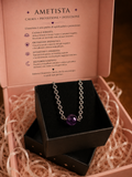 Bracciale con ametista